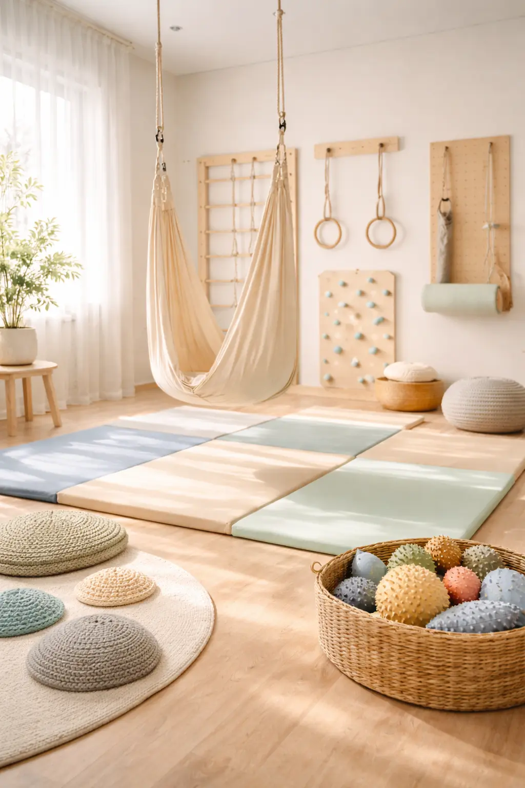 Sala integracji sensorycznej - sprzęt terapeutyczny dla dzieci w Gdańsku